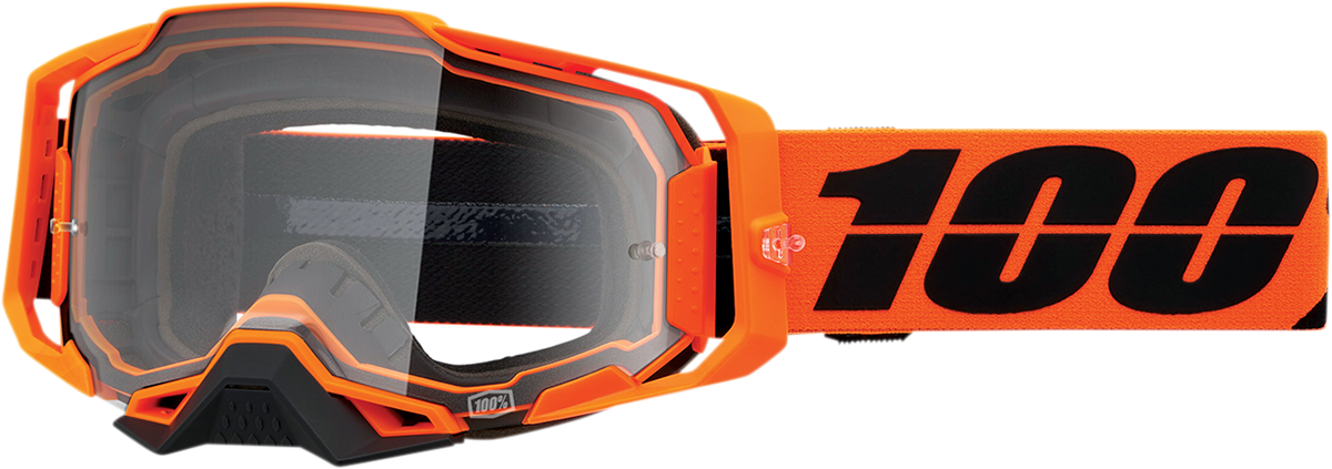 100% Armega Goggles - CW2 - Clear 50004-00012 - Howling Moto