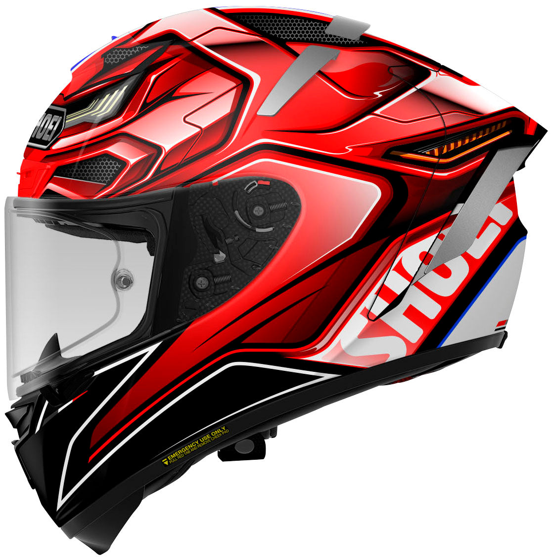 Shoei X-14 AERODYNE TC-1(Closeout) - Howling Moto