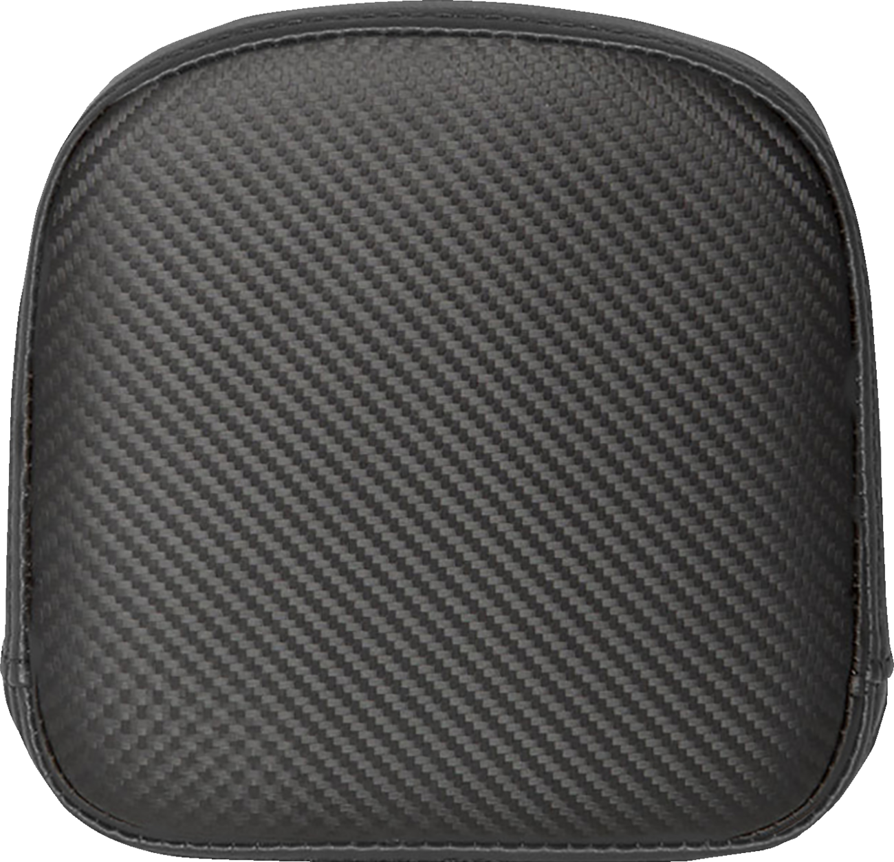 Carbon fiber SADDLEMEN RoadSofa Sissy Bar Pad for FL motorcycles 1999-2023, featuring a sleek, padded seat for comfort and style.