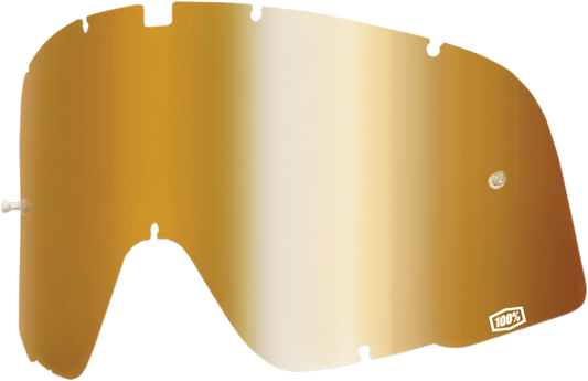 100% Barstow Lens - True Gold 59001-00003 - Howling Moto