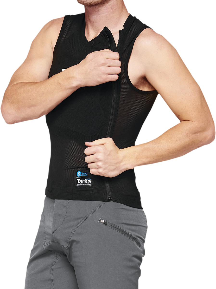 100% Tarka Guard - Vest - Black - XL 70012-00004 - Howling Moto