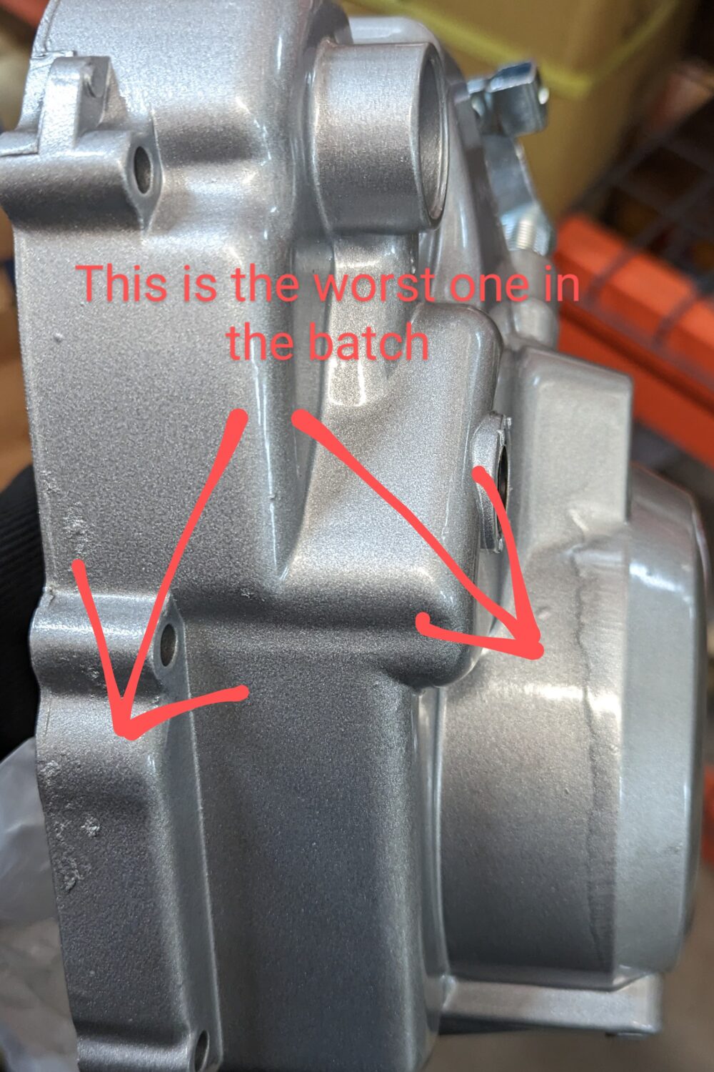 TB Manual KLX110 Clutch Kit – Gray w/Paint imperfections - Howling Moto