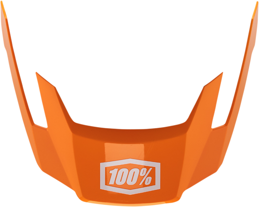100% Altec Visor - Neon Orange - XS/S 89025-00011 - Howling Moto