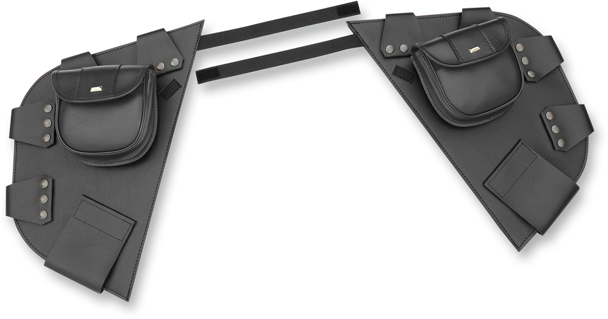 Bill's Exhausts SHOW CHROME Pac-A-Derms Victory V30-109BKC engine cover with chrome finish and detailed design.