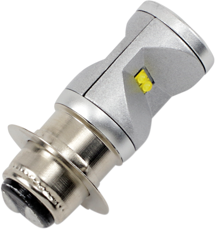 Bill's Exhausts SHOW CHROME LED engine replacement bulb, 6000K, with bright white light, designed for automotive lighting.