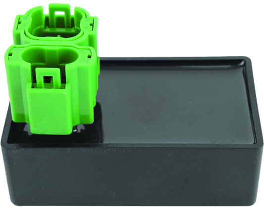 QuadBoss fan control unit for Honda TRX400FW and TRX450 Foreman models, mounted on the vehicle's electrical system.