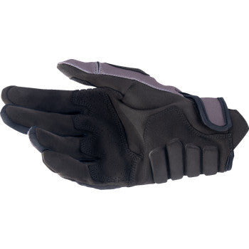 Alpinestars Techdura Falcon Brown motorcycle gloves in small size with protective padding and textured grip.