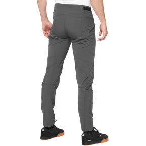 Bill's Exhausts 100% Airmatic Pants in charcoal, US 36, showing the stylish, comfortable fabric and tailored fit.