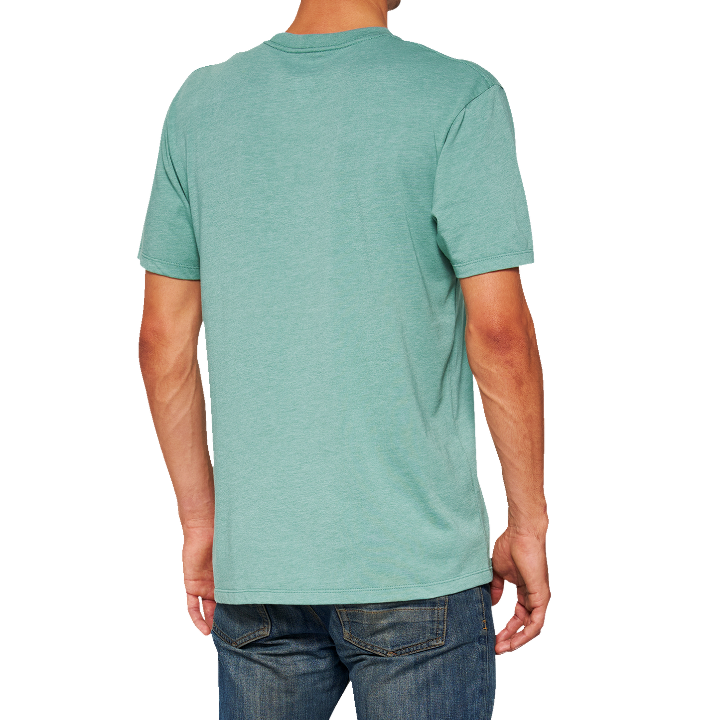 Blue 100% Icon T-Shirt by Bill's Exhausts in XL, featuring a simple icon design on the front.