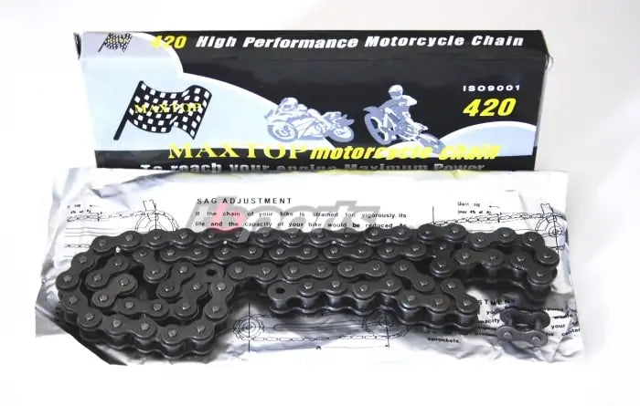 Maxtop Chain, 420 x 120 Link – All Models - Howling Moto