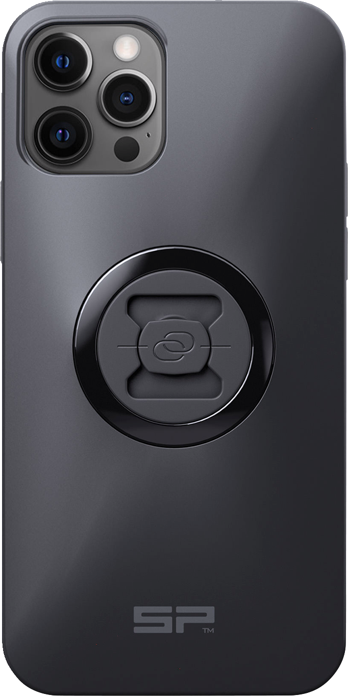 iPhone 12 Pro/12 SP CONNECT phone case by Bill's Exhausts with protective design and branding, shown in the image.