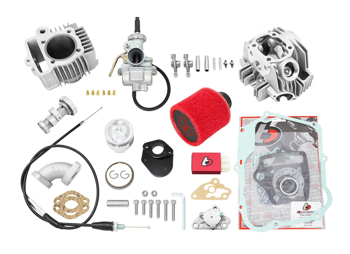 TB Race Head, 88cc Big Bore Kit, & 20mm Carb Kit – Z50R XR50 CRF50 1988+ - Howling Moto