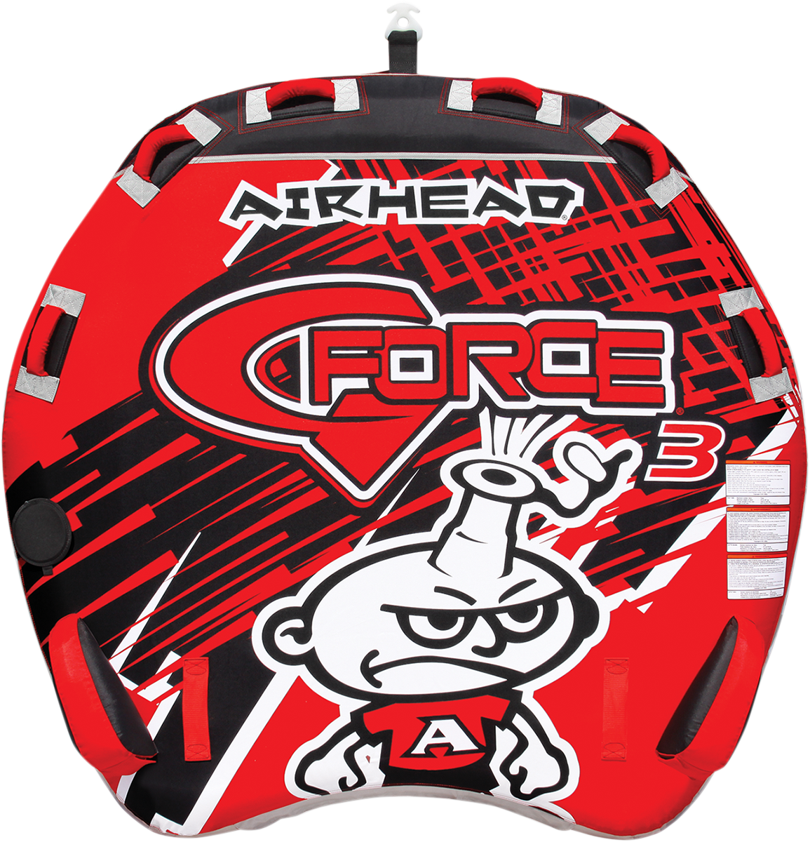 Water towable tube from Airhead G-Force 3 by Bill's Exhausts, featuring a durable design for water sports and tubing adventures.