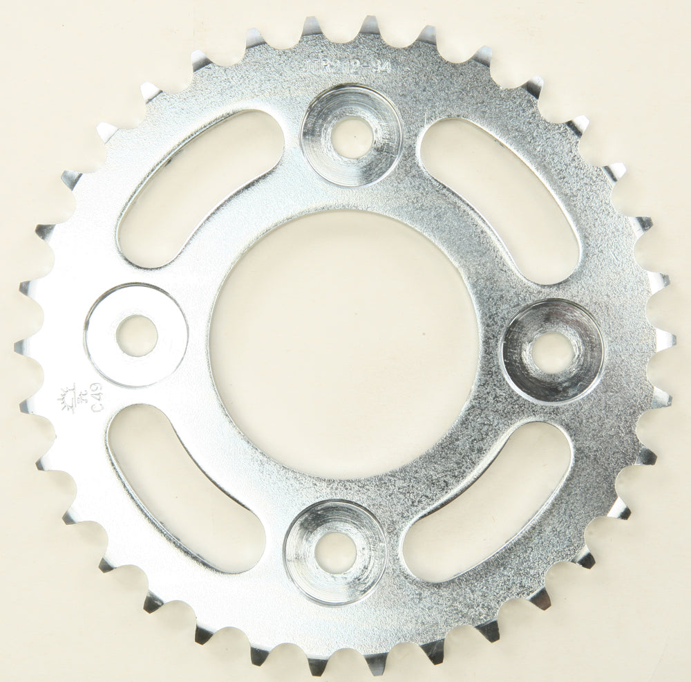 JT, JT JTR212.34 Rear Steel Sprocket, 34 Teeth for 420 Chain