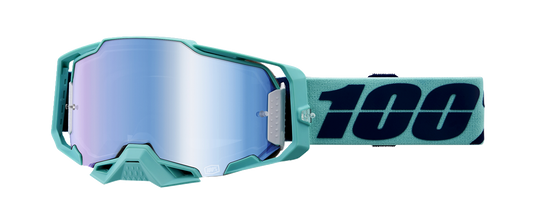 100% Armega Goggles - Esterel - Blue Mirror 50005-00017 - Howling Moto