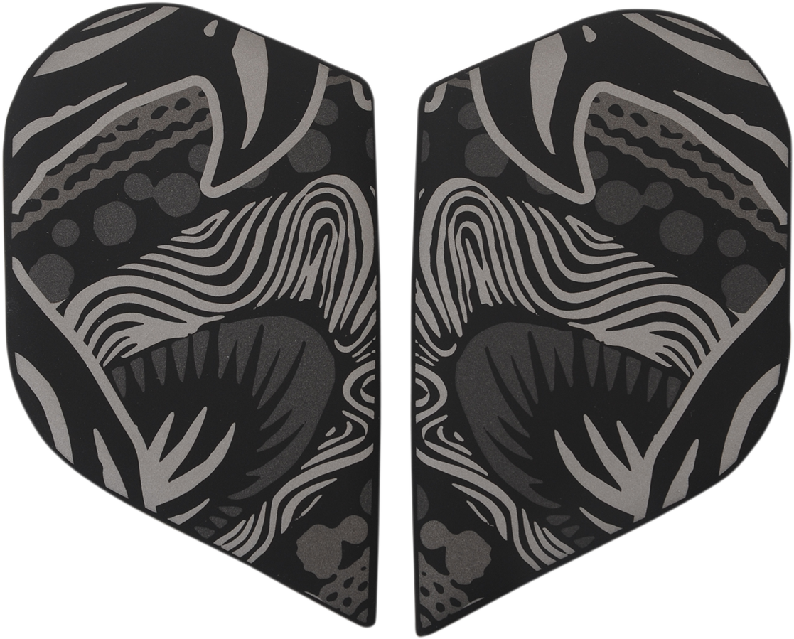 ICON Alliance™ Side Plates - Oro Boros - Black 0133-1018 - Howling Moto