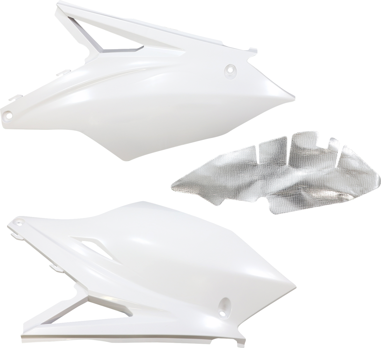 ACERBIS Side Panels - White 2647380002 - Howling Moto