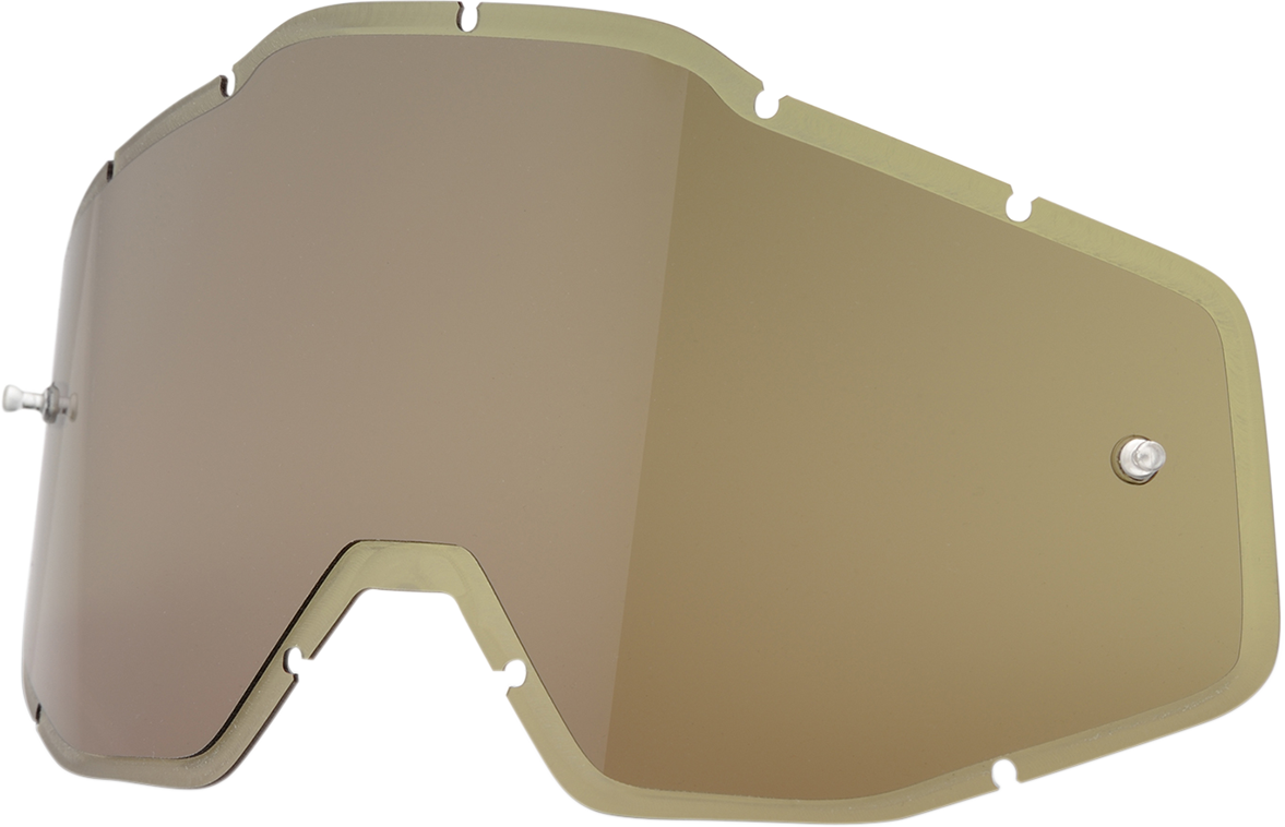 100% Accuri/Strata/Racecraft Lens - Injected Olive 51004-015-02 - Howling Moto