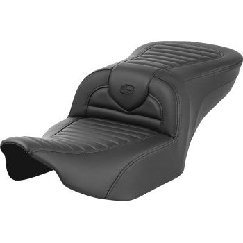 Bill's Exhausts SADDLEMEN Roadsofa™ seat without backrest, tuck-n-roll design for FLTR/FLHX 2023-2024 motorcycle