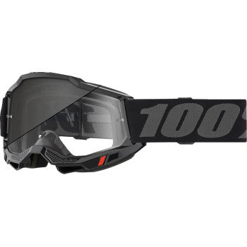 Bill's Exhausts Accuri 2 Woods Black photochromic goggles with tinted lenses and adjustable strap for outdoor activities.