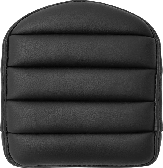 SADDLEMEN Sissy Bar Pad - Tuck-n-Roll - Black 40846 - Howling Moto