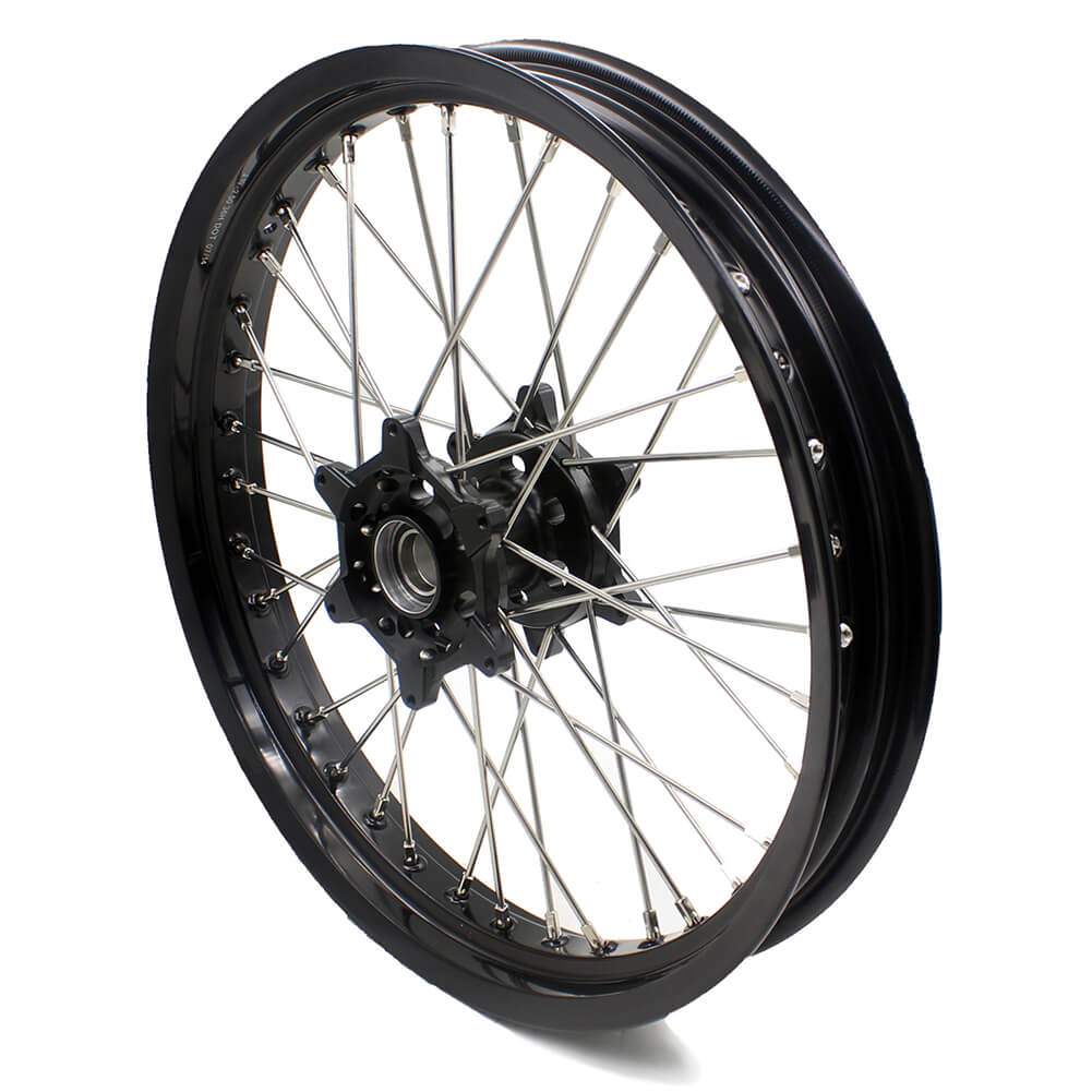 KKE 2.5*19/4.25*17 CUSH Drive Supermoto Wheels Set for KTM 990 950 Adventure 2003-2015