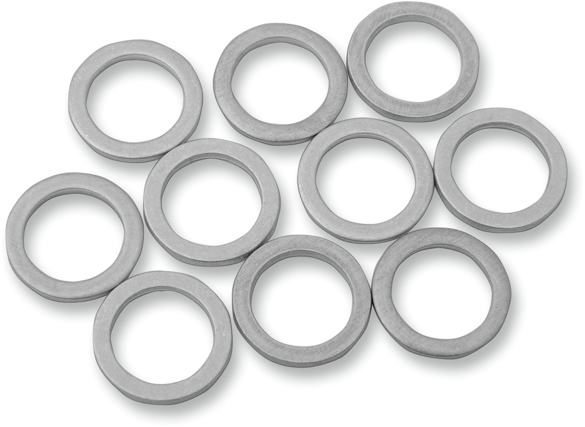 DRAG SPECIALTIES 3/8 inch crush washer, part number 105, used for motorcycle plumbing and fluid fittings.