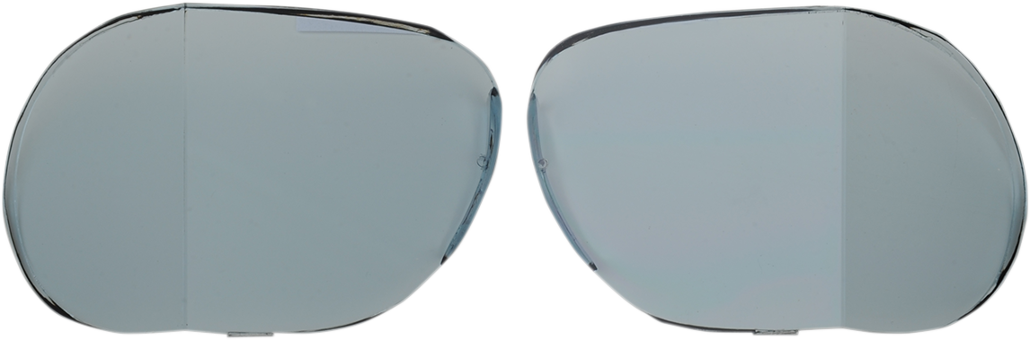 DRAG SPECIALTIES Red Baron tinted lens for motorcycle helmet, model 220021-HC3, showing the dark, reflective visor surface.