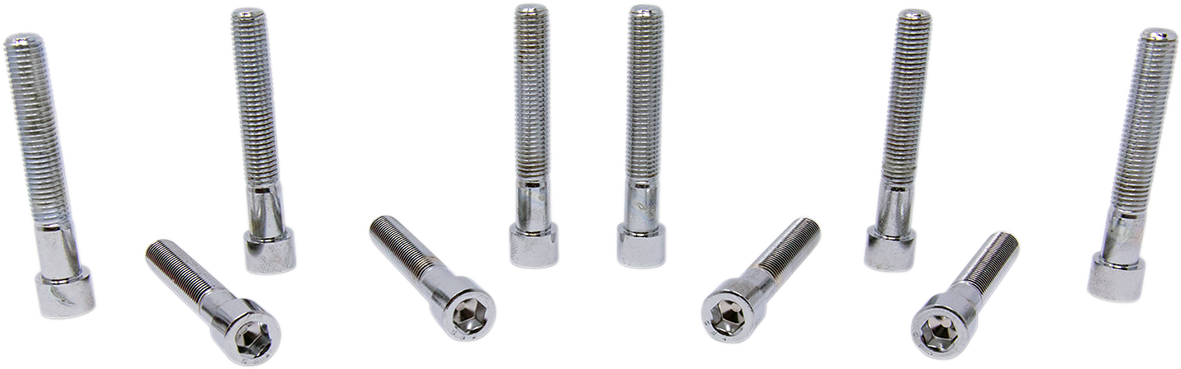 DRAG SPECIALTIES MPB231S replacement bolt pack with fine thread socket-head bolts for motorcycle repairs and maintenance.