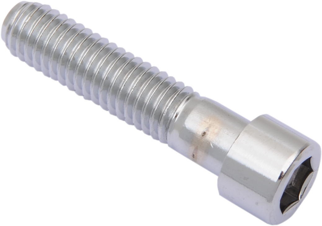 Pack of five Drag Specialties MPB703S socket-head replacement bolts, 7/16"-14 x 2-1/4" coarse threaded motorcycle hardware.