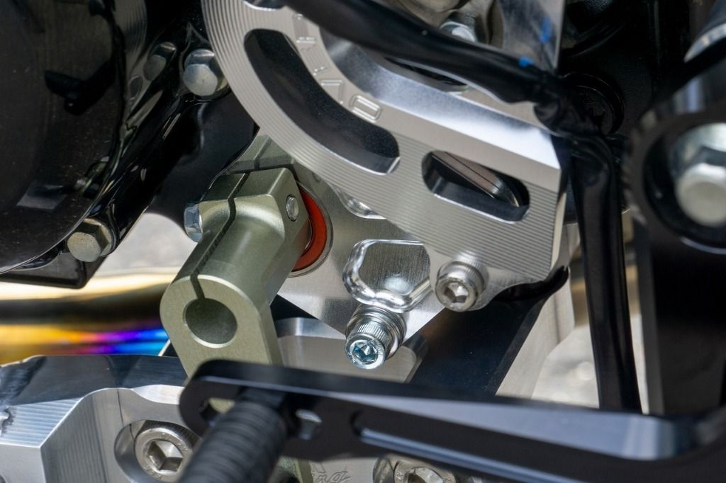 Over Racing Sprocket Cover with Shift Shaft Support - Howling Moto