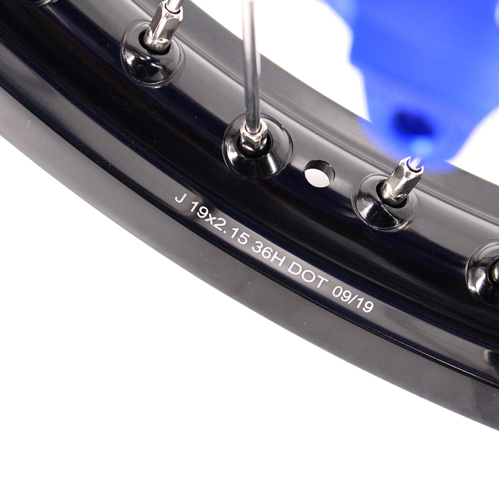 KKE 1.85*19 & 2.15*19 Flat Track Wheels Rim For Yamaha YZ125 YZ250 YZ250F YZ450F - Howling Moto