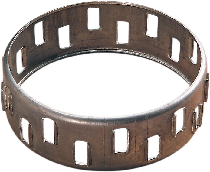DRAG SPECIALTIES Harley-Davidson clutch hub roller retainer 17-0018-A-BC251 showing metal clutch component on a motorcycle