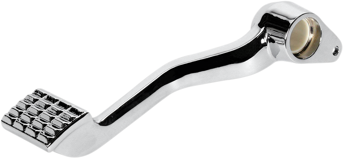 DRAG SPECIALTIES Harley XL forward controls with foot pegs and shift lever for custom motorcycle riding comfort.