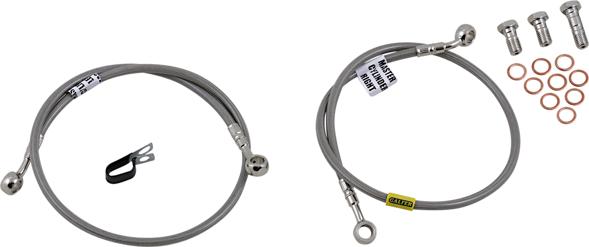 GBRAKES Stainless Steel Brake Line FK003D459-2 for Enhanced Bike Braking Performance