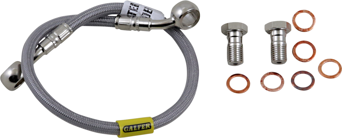 GBRAKES Stainless Steel Brake Line FK003D712R for Enhanced Bike Stopping Power