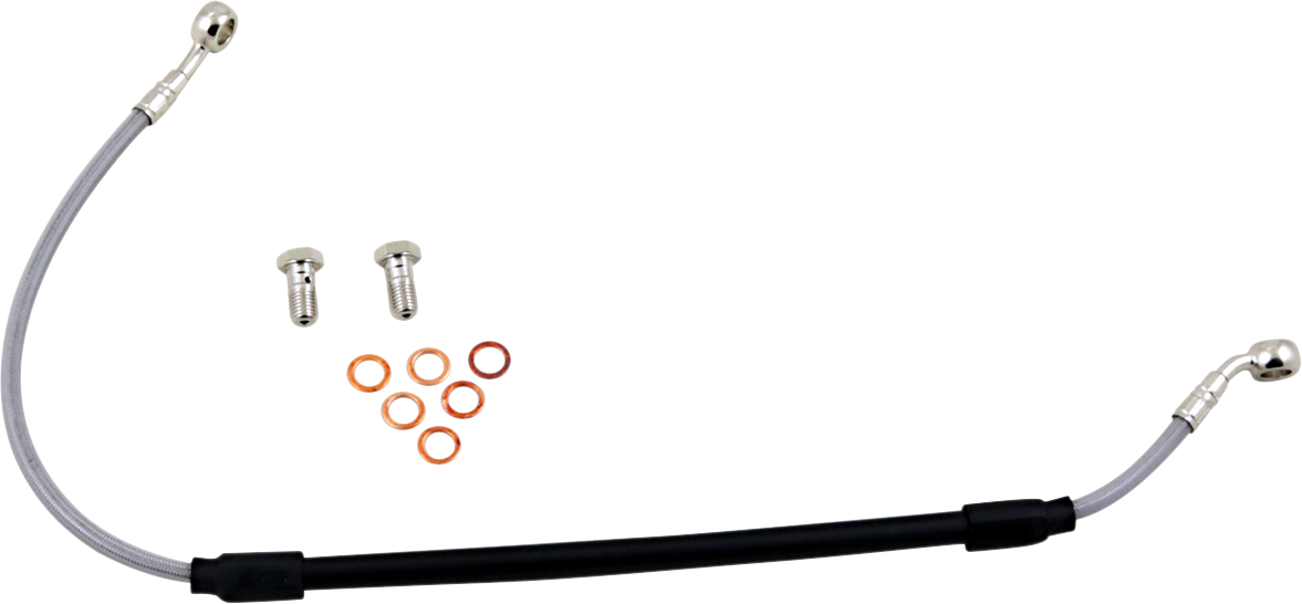GBRAKES stainless steel brake line kit for bikes, FK003D423R, featuring durable, high-performance brake hoses for improved stopping power.