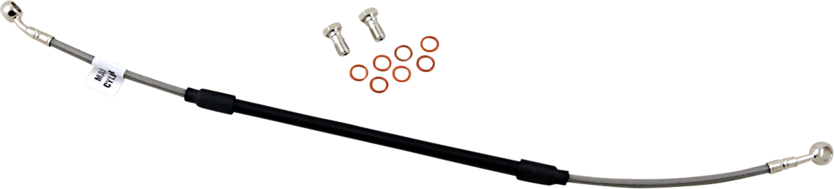 GBRAKES Stainless Steel Brake Line Kit FK003D539R for Enhanced Bike Stopping Power