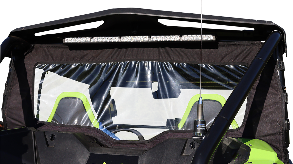 Moose Offroad rear windscreens Talon HTRW-11 for hardtops, heavy-duty rip-stop nylon with large vinyl window