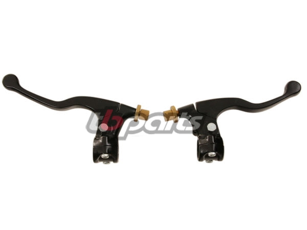 TB Mini Perch/Lever Set – Black - Howling Moto