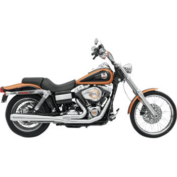Bassani Xhaust Road Rage Exhaust – '06–'17 Harley FXD | Black & Chrome