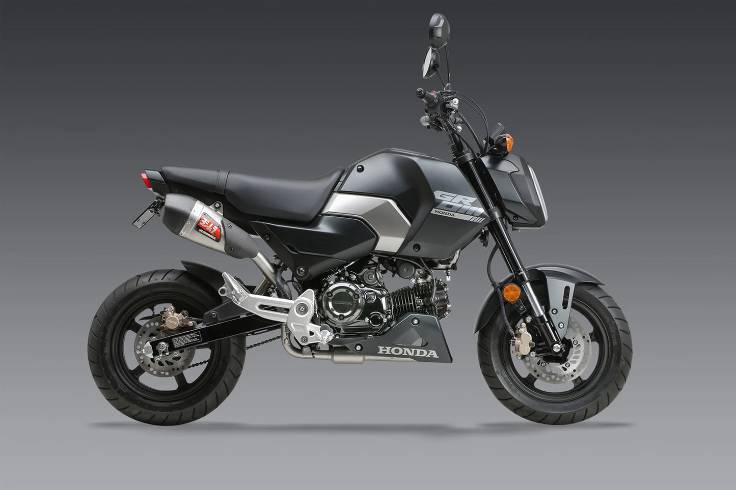 Yoshimura GROM 2022-25 RS-9T Stainless High Mount Full Exhaust, w/ Stainless Muffler