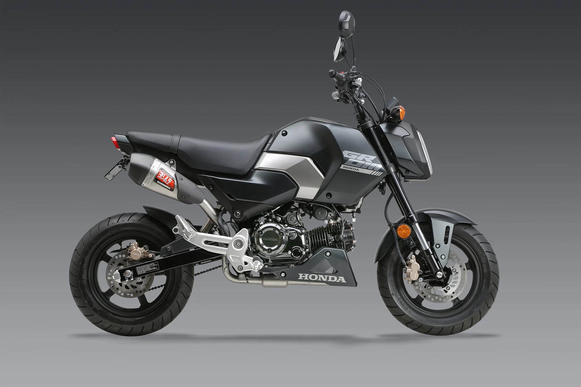 Yoshimura GROM 2022-25 RS-9T Stainless High Mount Full Exhaust, w/ Stainless Muffler - Howling Moto