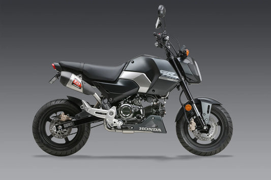 Yoshimura GROM 2022-25 RS-9T Stainless High Mount Full Exhaust, w/ Stainless Muffler - Howling Moto