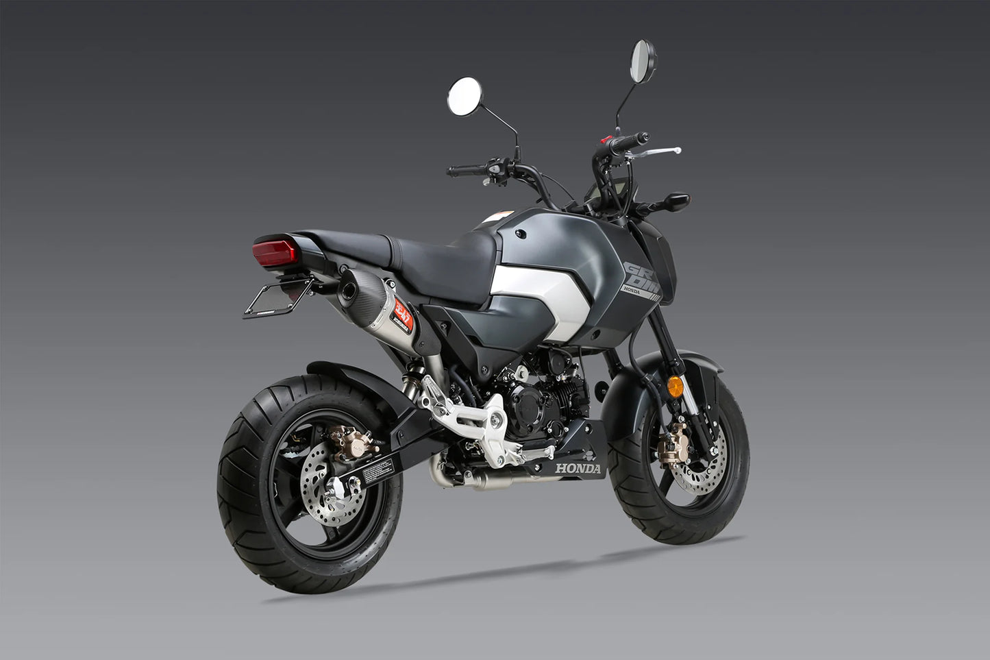 Yoshimura GROM 2022-25 RS-9T Stainless High Mount Full Exhaust, w/ Stainless Muffler