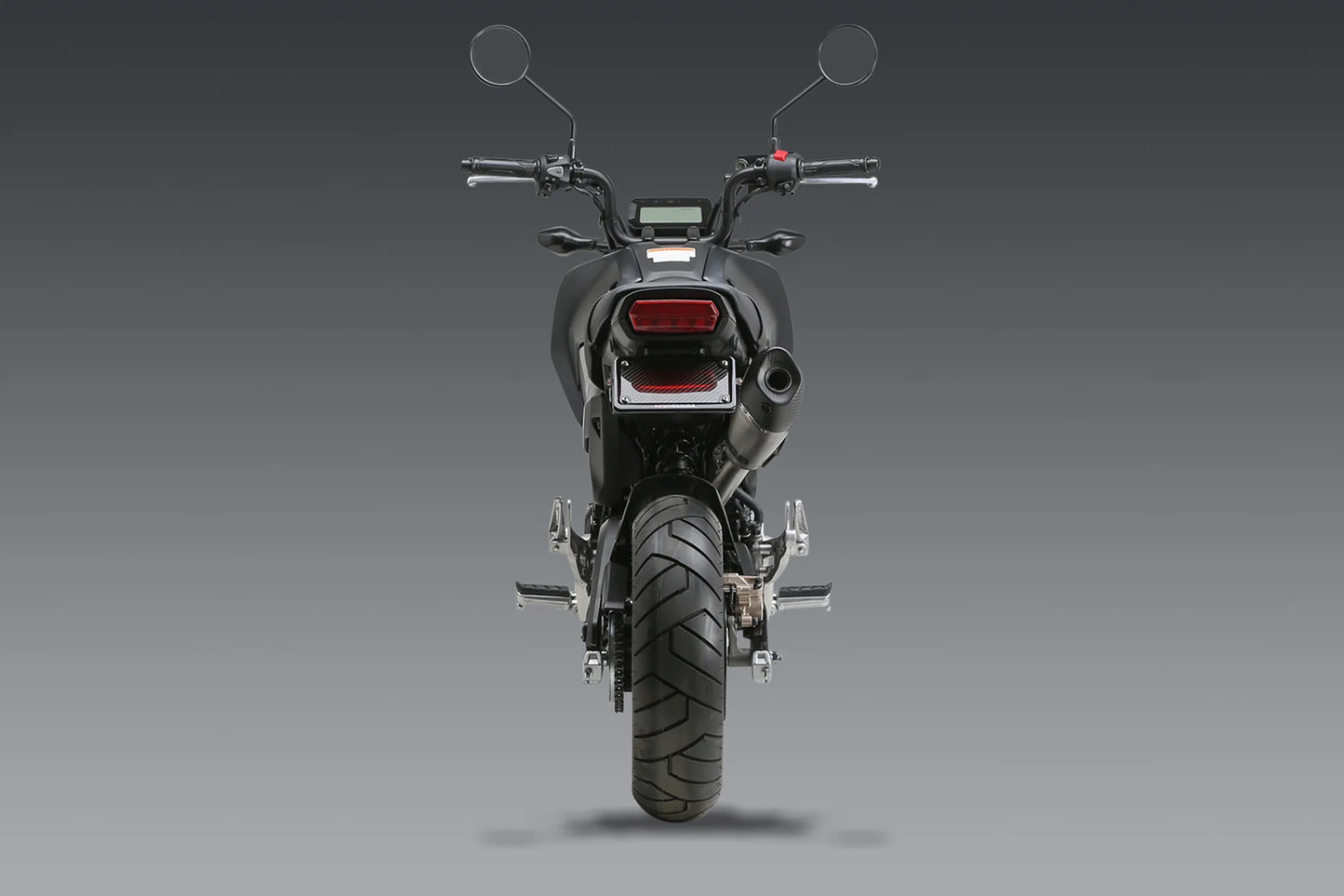 Yoshimura GROM 2022-25 RS-9T Stainless High Mount Full Exhaust, w/ Stainless Muffler