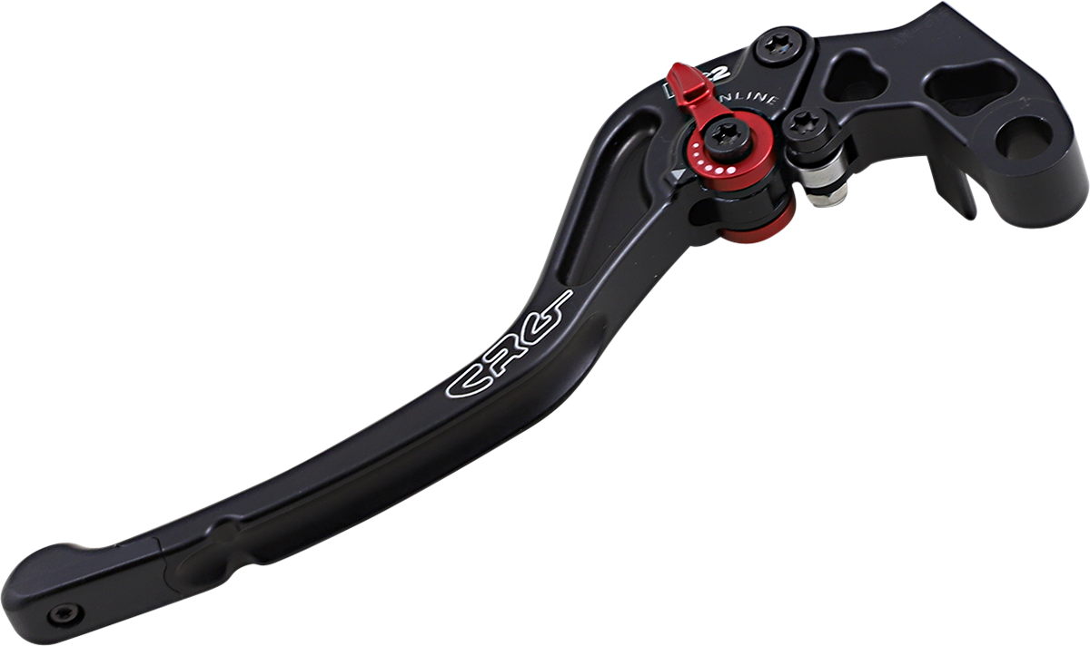 CRG RC2 Standard Clutch Lever in black with ergonomic design for motorcycle, part number 2AN-615-T-B.