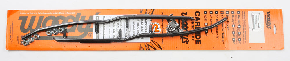 WOODYS, Woody's EYV3-5500 4-Inch Carbide Runners for Yamaha Snowmobiles