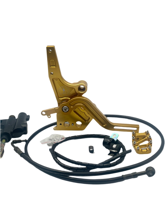 Talaria Mx3 & Mx4 Hydraulic Foot Brake made of Highest Quality 7075 Aluminum and Steel - Howling Moto