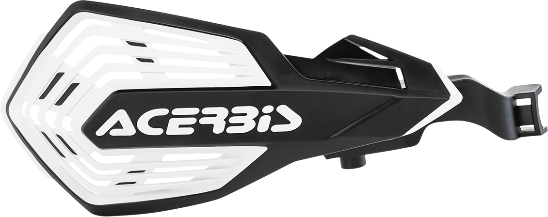 ACERBIS Handguards - K-Future - Black/White 2801971007 - Howling Moto